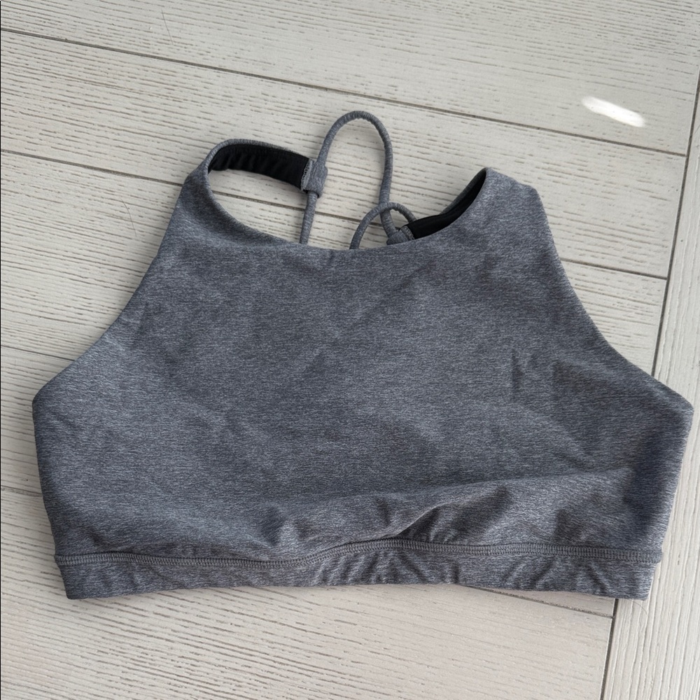 Lululemon Athletica Charcoal Sports Bra